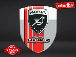 Hamann Pegatina Banner Auto Resistente Alta Calidad Profesional